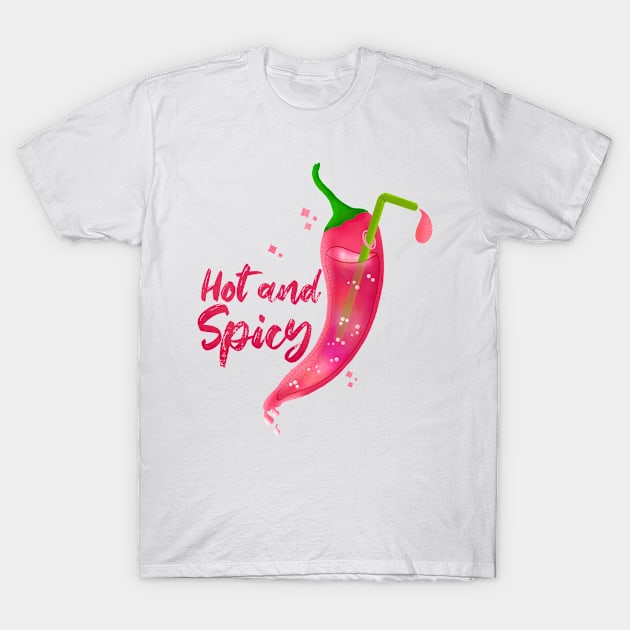 Hot and Spicy T-Shirt by Kimprut